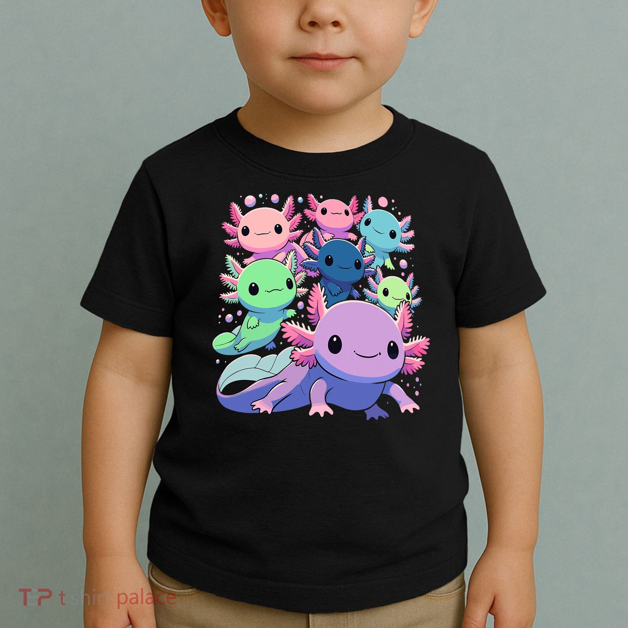 Axolotl Animals Kawaii Axolotls Toddler T-Shirt