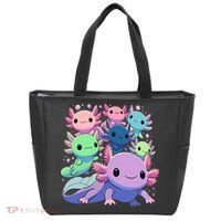 Axolotl Animals Kawaii Axolotls Tote Bag thumb 0