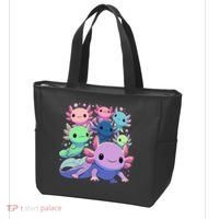 Axolotl Animals Kawaii Axolotls Tote Bag thumb 3