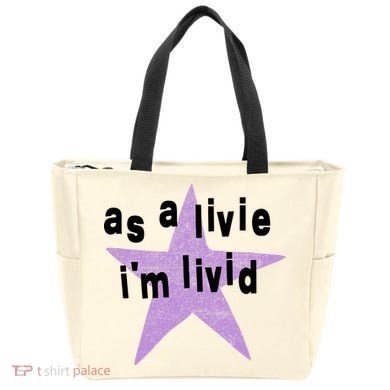 As A Live Im Livid Tote Bag