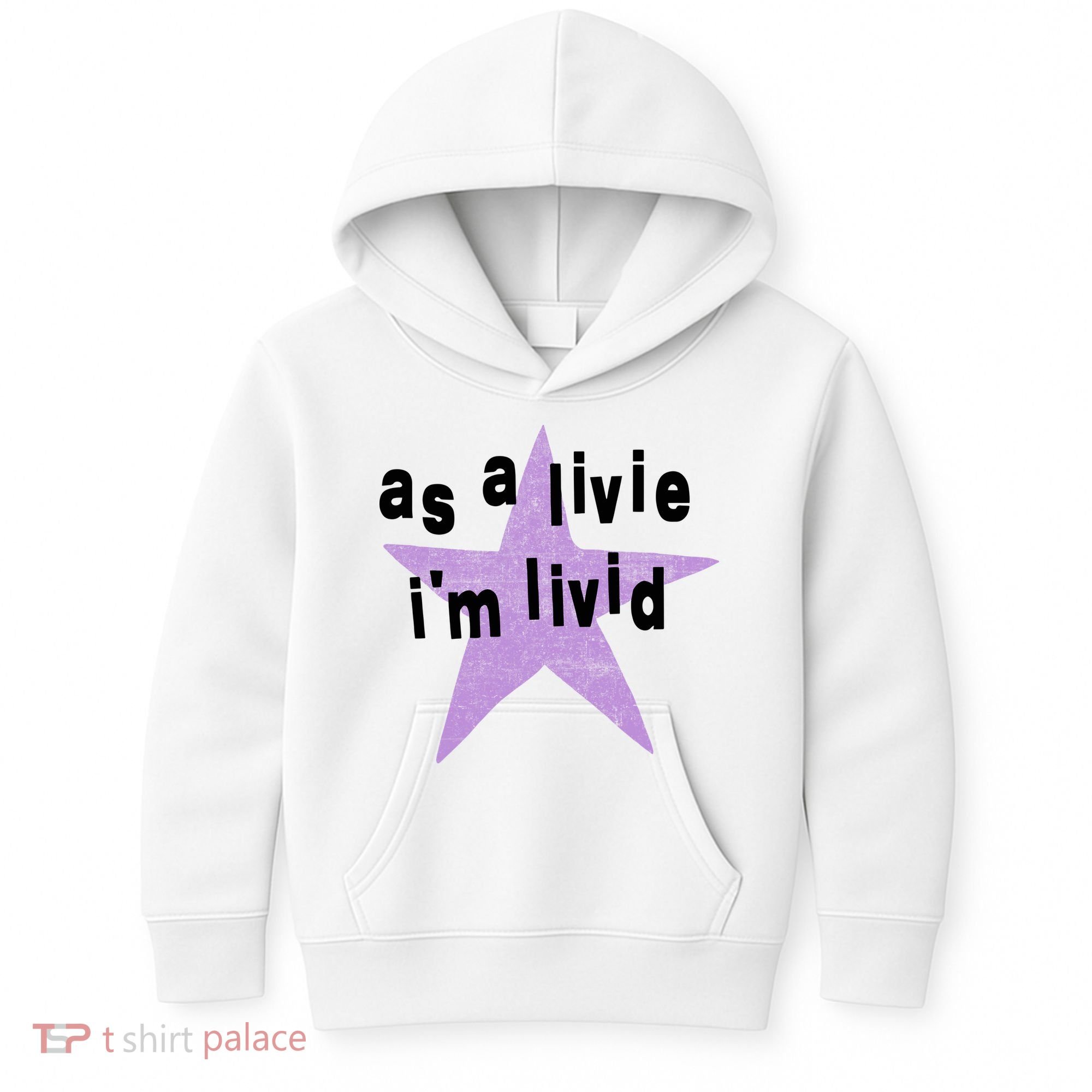 As A Live Im Livid Kids Hoodie