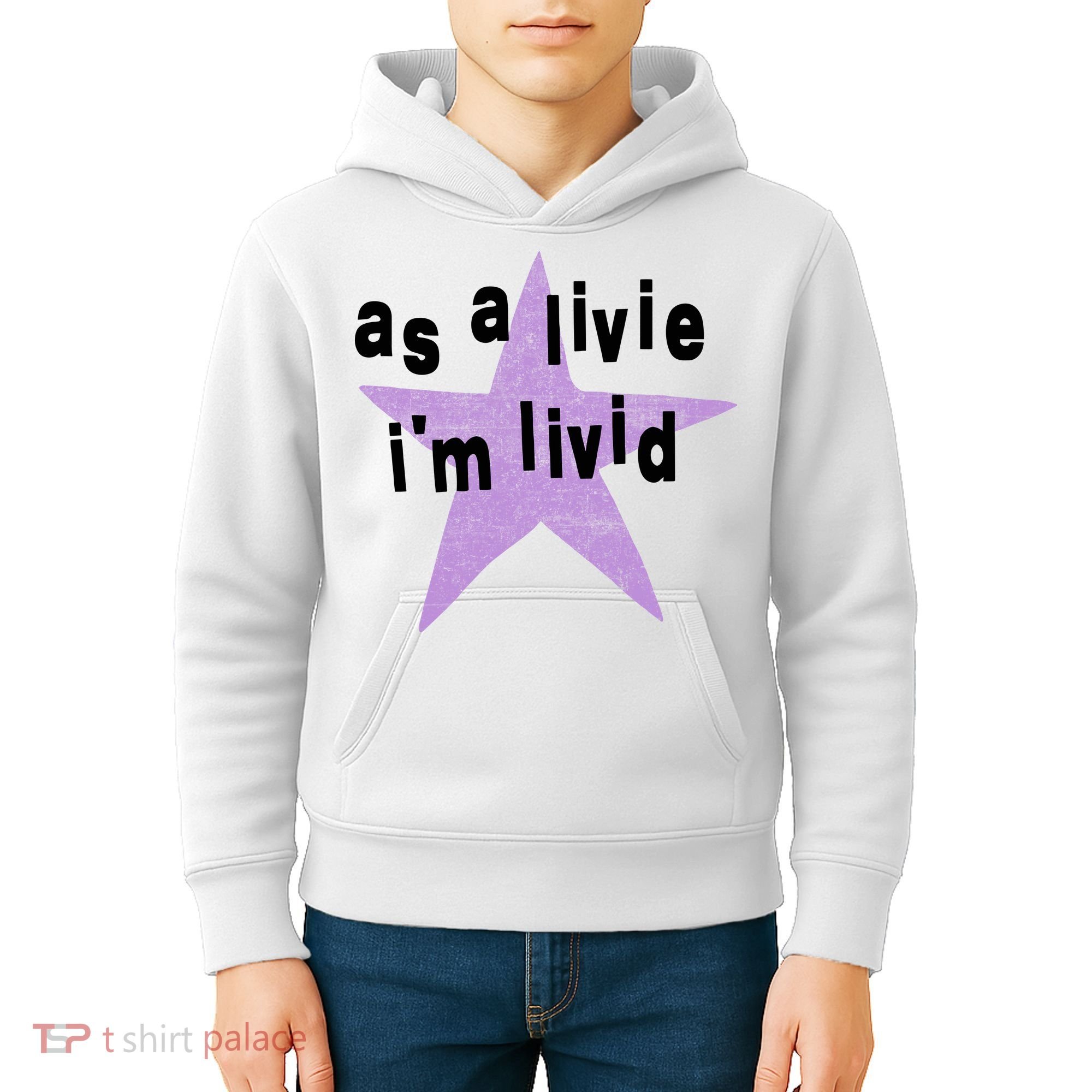 As A Live Im Livid Kids Hoodie