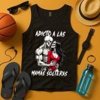 Adicto A Las Mamas Solteras  Tank Top thumb 4