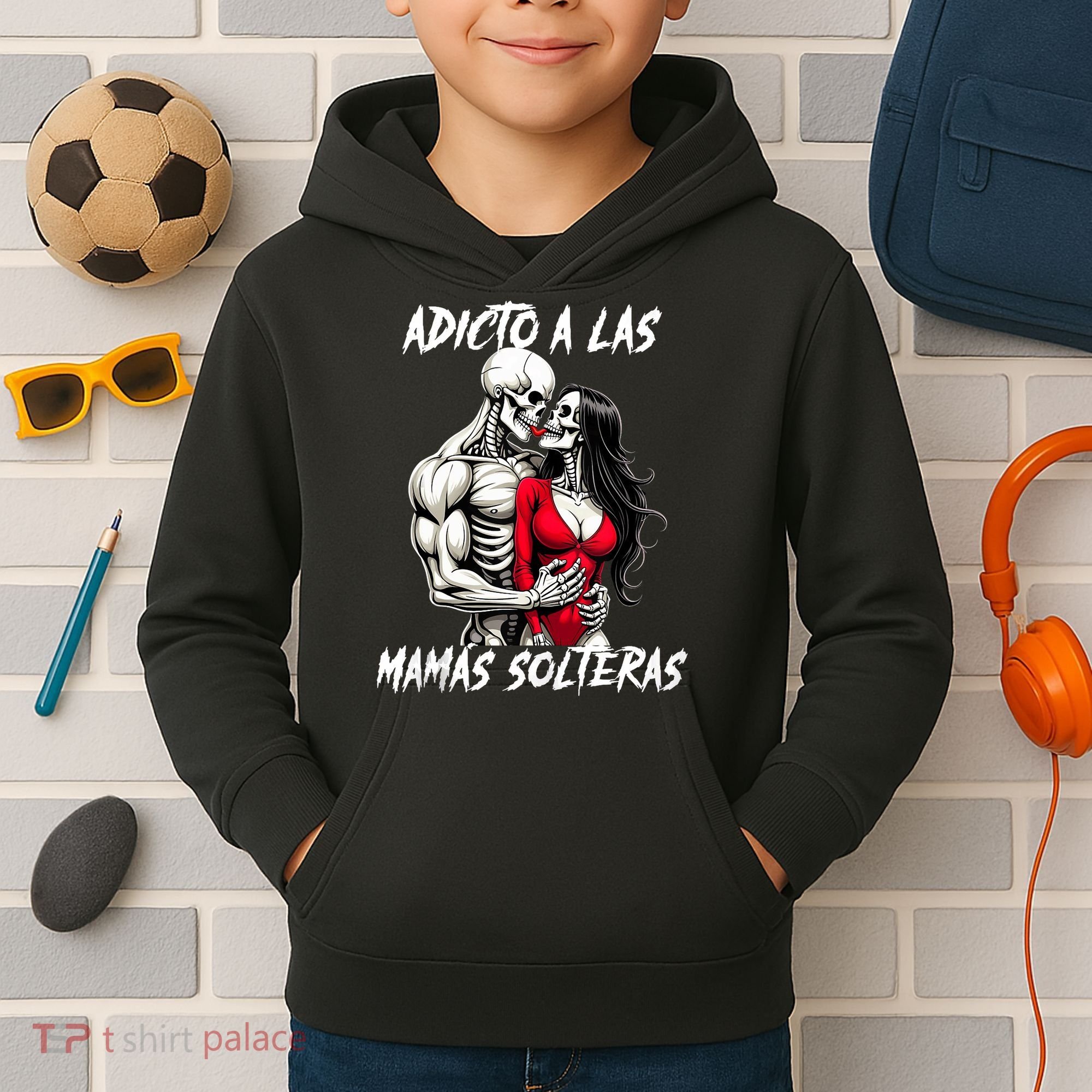 Adicto A Las Mamas Solteras  Kids Hoodie