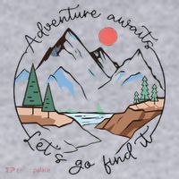 Adventure Awaits Let's Go Find It Adventure Awaits Women's Sweatshirt thumb 2