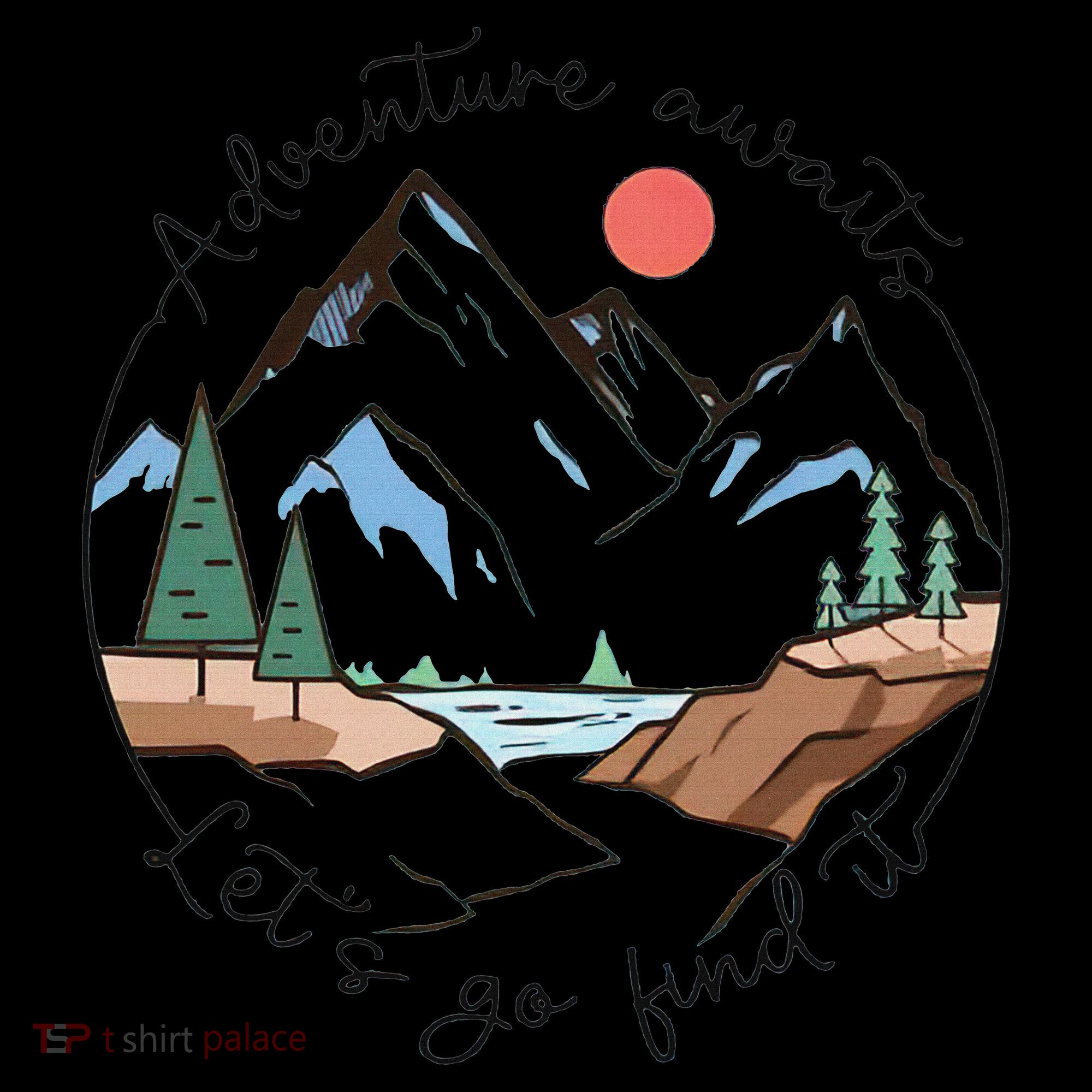 Adventure Awaits Let's Go Find It Adventure Awaits 16oz Travel Tumbler