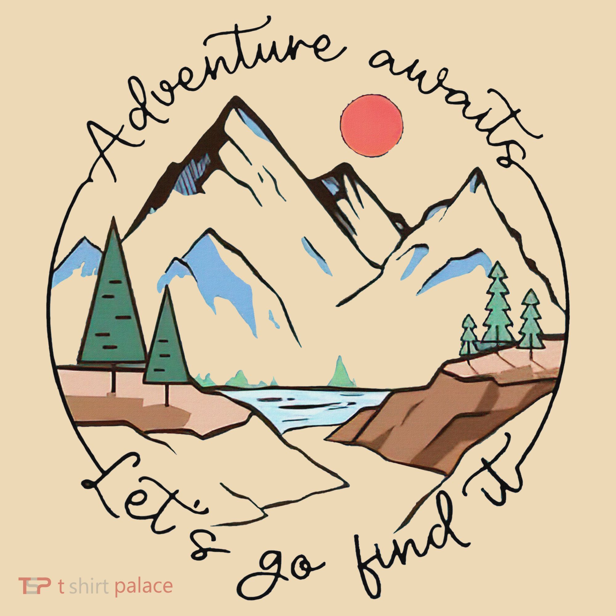 Adventure Awaits Let's Go Find It Adventure Awaits Tote Bag