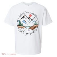 Adventure Awaits Let's Go Find It Adventure Awaits Sueded Cloud Jersey T-Shirt thumb 0