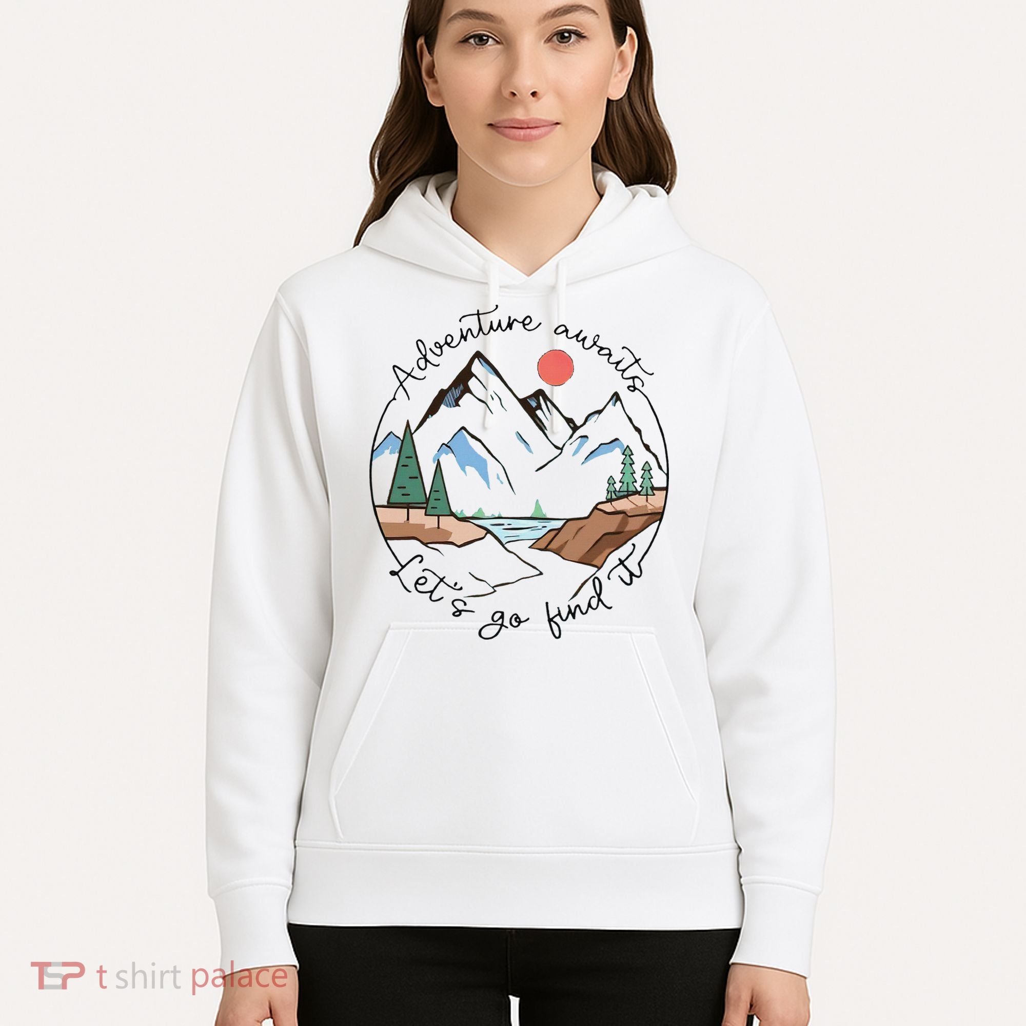 Adventure Awaits Let's Go Find It Adventure Awaits Hoodie