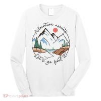Adventure Awaits Let's Go Find It Adventure Awaits Long Sleeve Shirt thumb 0