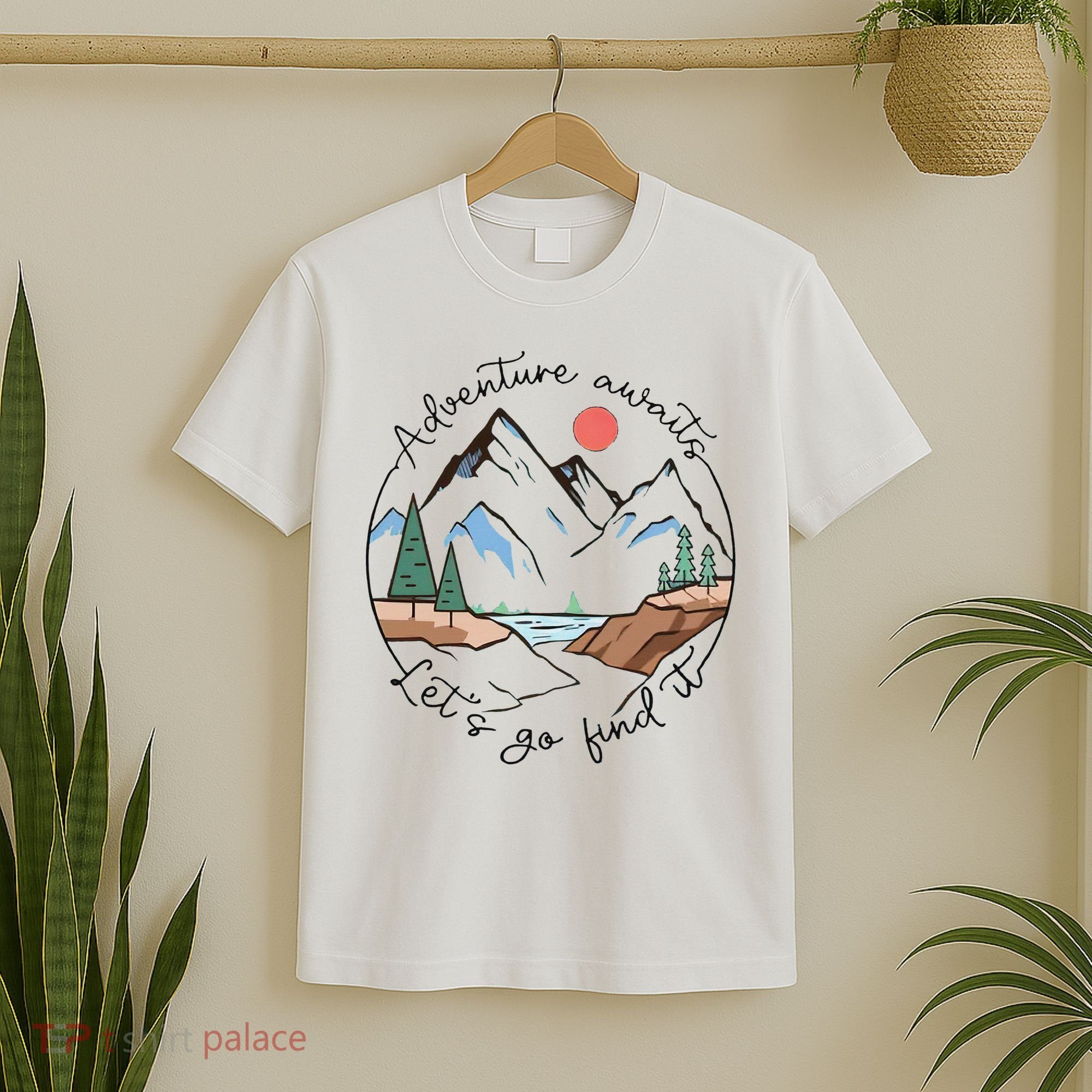 Adventure Awaits Let's Go Find It Adventure Awaits T-Shirt