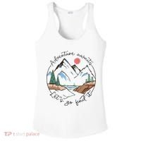 Adventure Awaits Let's Go Find It Adventure Awaits Ladies PosiCharge Competitor Racerback Tank thumb 0