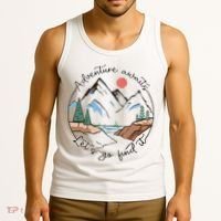 Adventure Awaits Let's Go Find It Adventure Awaits Tank Top thumb 3