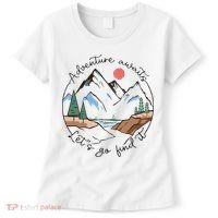 Adventure Awaits Let's Go Find It Adventure Awaits Women's T-Shirt thumb 0