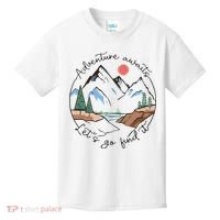 Adventure Awaits Let's Go Find It Adventure Awaits Kids T-Shirt thumb 0