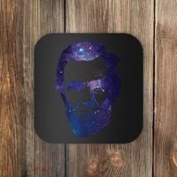 Abe Abraham Lincoln Galaxy Retro President 4th Of July Coaster thumb 0