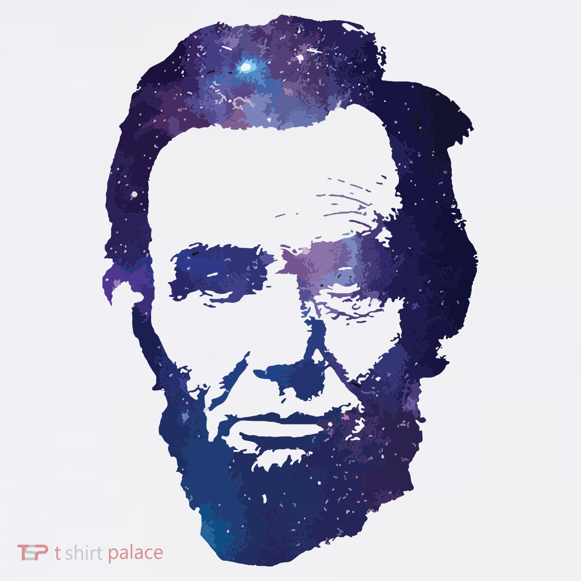 Abe Abraham Lincoln Galaxy Retro President 4th Of July Apron