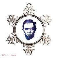 Abe Abraham Lincoln Galaxy Retro President 4th Of July Ornament thumb 0