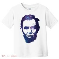 Abe Abraham Lincoln Galaxy Retro President 4th Of July Toddler T-Shirt thumb 0