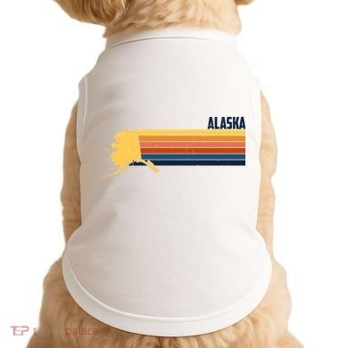Retro Vintage Alaska Doggie Tank