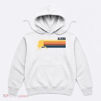 Retro Vintage Alaska Hoodie thumb 0