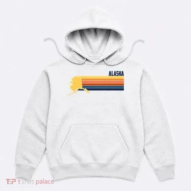 Retro Vintage Alaska Hoodie