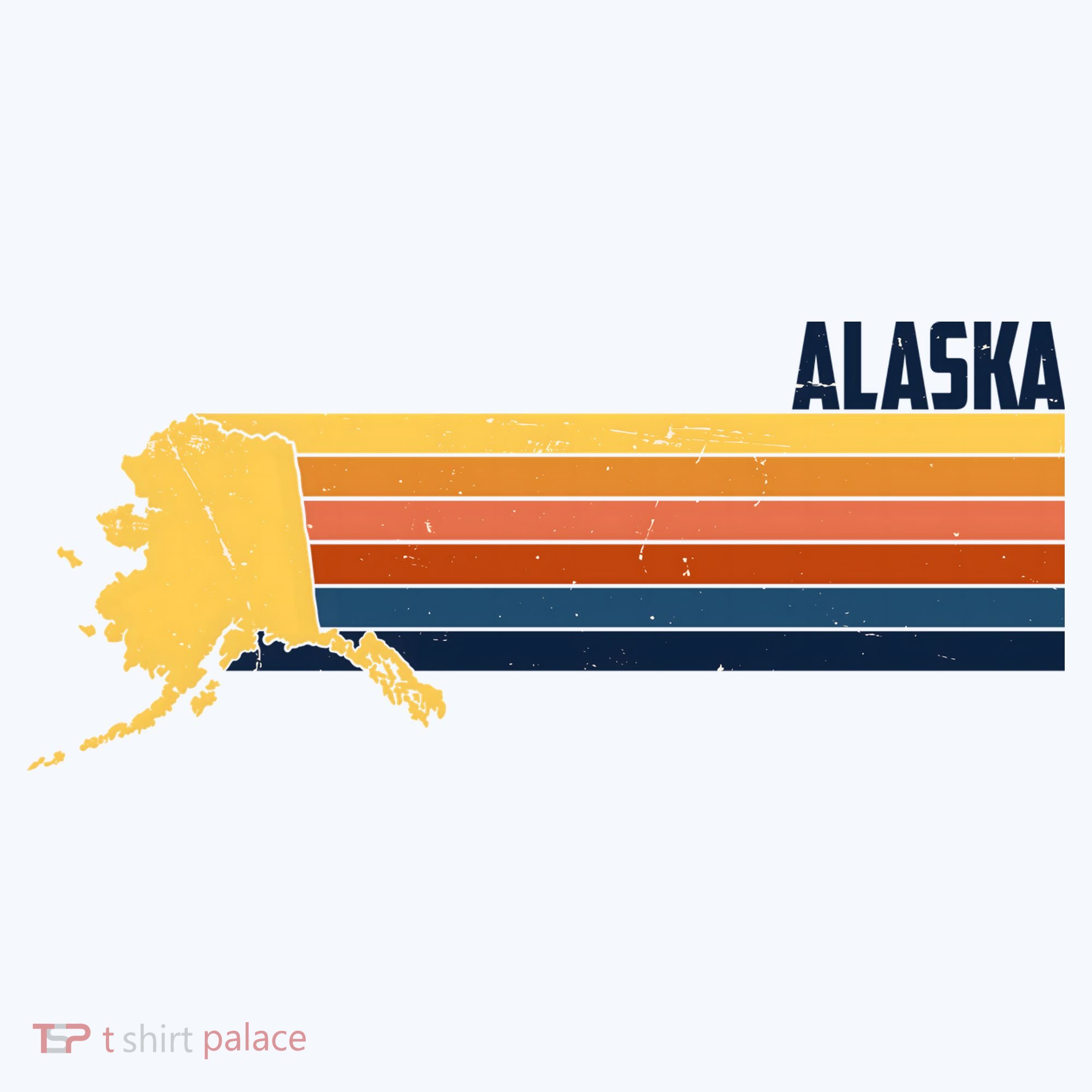 Retro Vintage Alaska Button