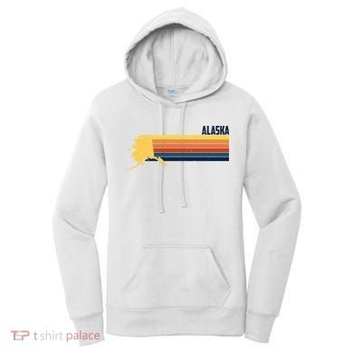 Retro Vintage Alaska Women's Hoodie