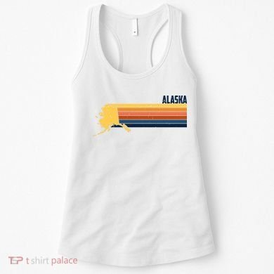 Retro Vintage Alaska Women's Tank Top