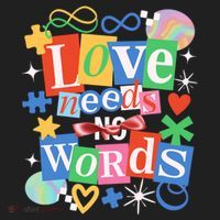 Autism Awareness Love Needs No Word Women's Sweatshirt thumb 2