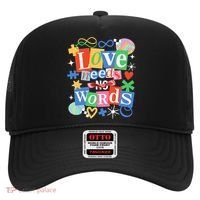 Autism Awareness Love Needs No Word Hat thumb 0