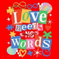 Autism Awareness Love Needs No Word Santa Hat thumb 1