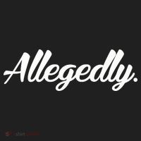 Allegedly 7 Panel Mesh Trucker Snapback Hat thumb 2