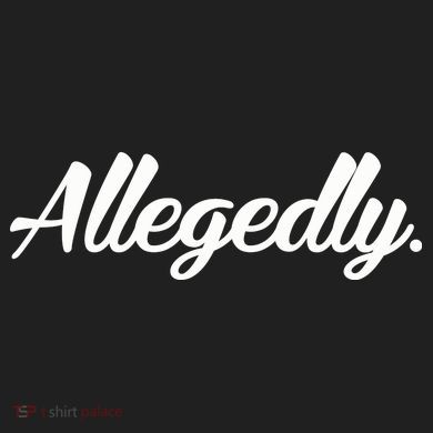 Allegedly Ladies Heavyweight Boxy Pullover Hoodie