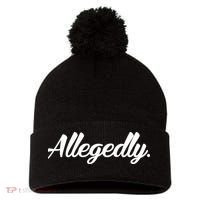 Allegedly Pom Pom 12in Knit Beanie thumb 0