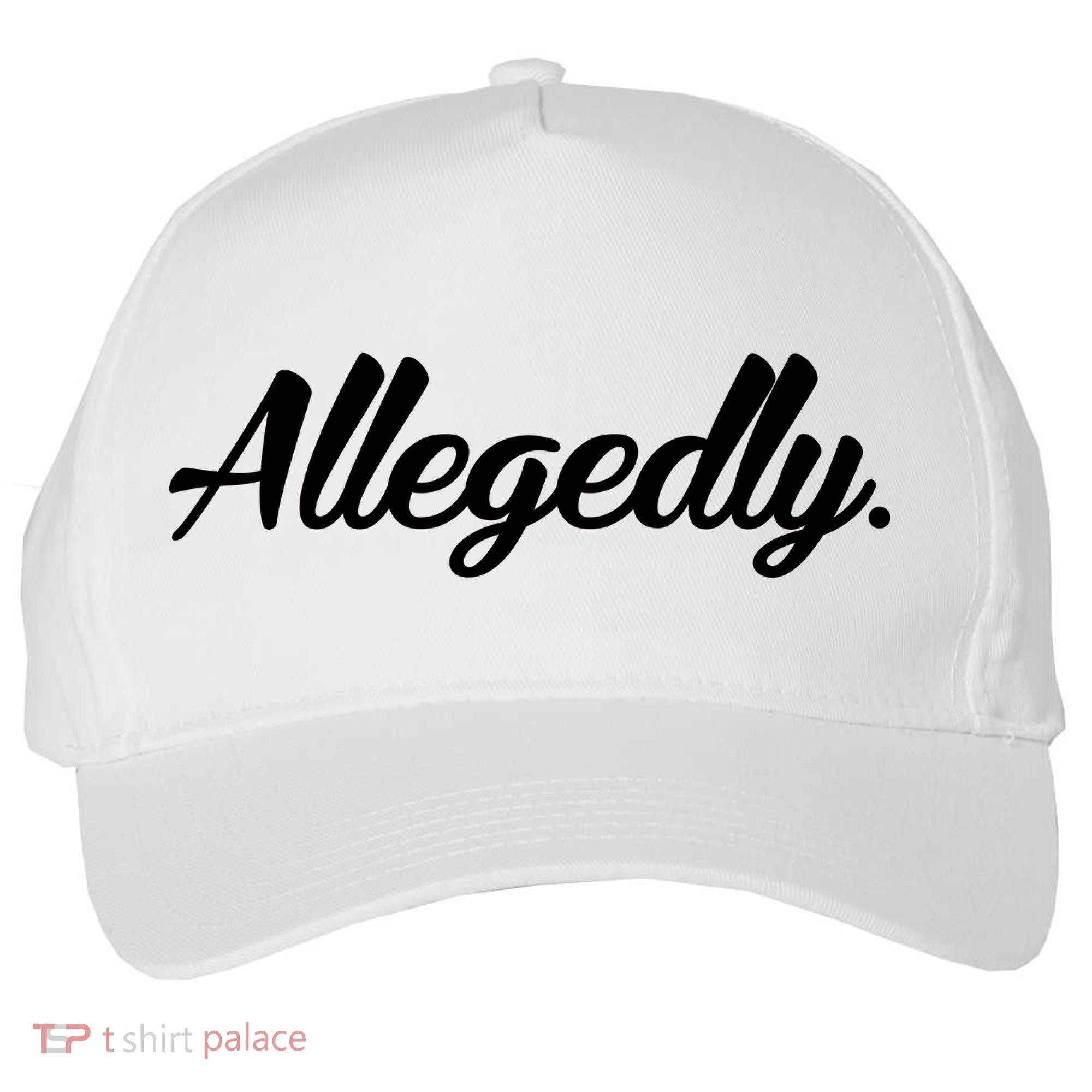 Allegedly Five-Panel Snapback Cap