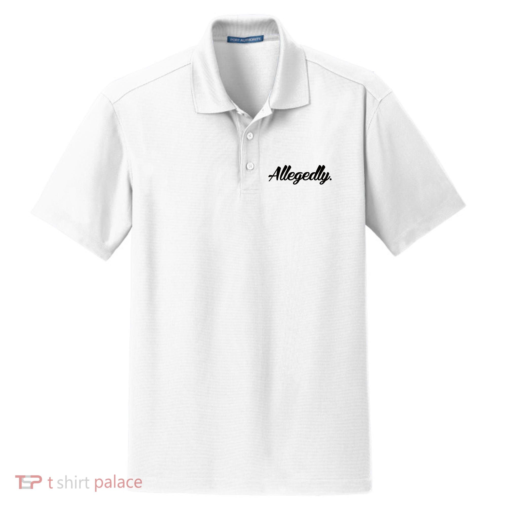 Allegedly Dry Zone Grid Polo