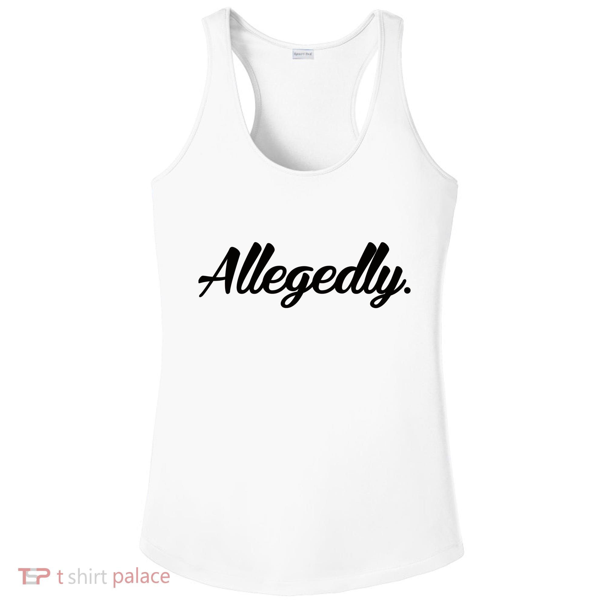 Allegedly Ladies PosiCharge Competitor Racerback Tank