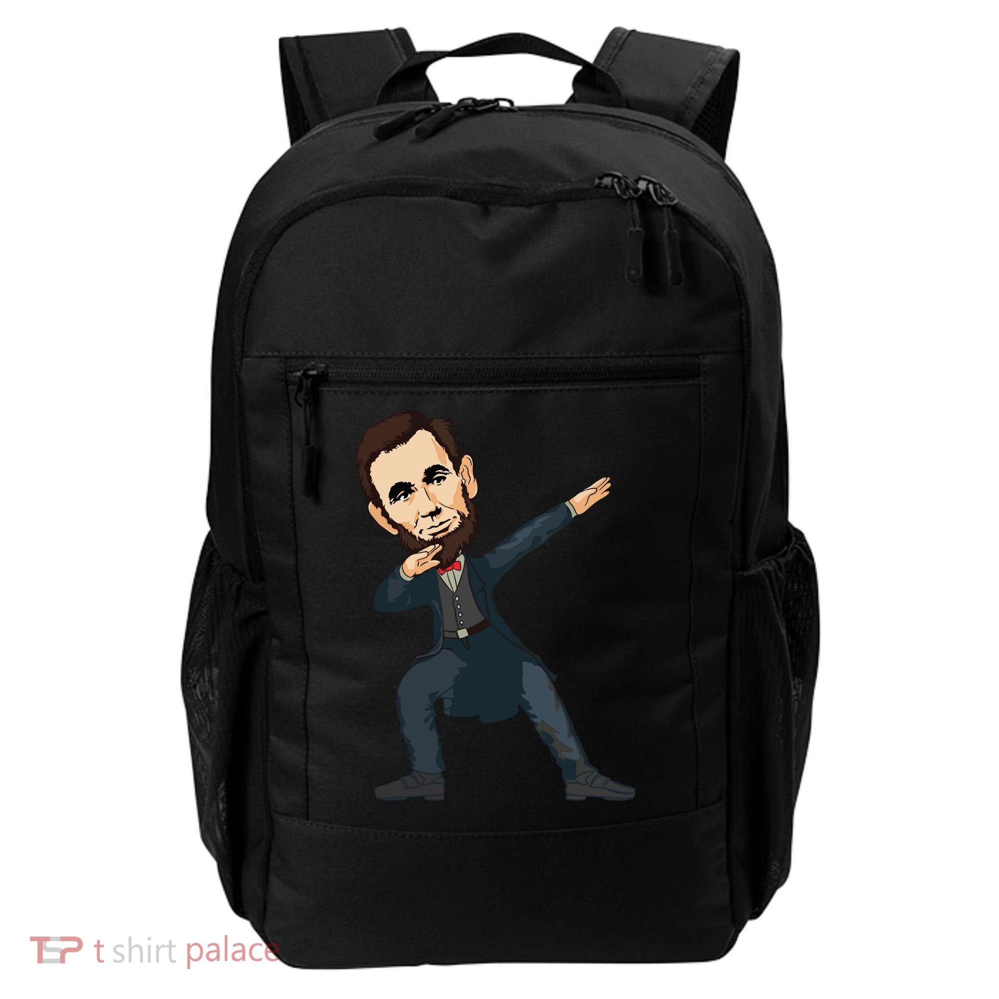 Abraham Abe Lincoln Dabbing Dab Dance 4th Of July Gift Backpack