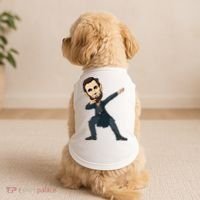Abraham Abe Lincoln Dabbing Dab Dance 4th Of July Gift Doggie Tank thumb 2