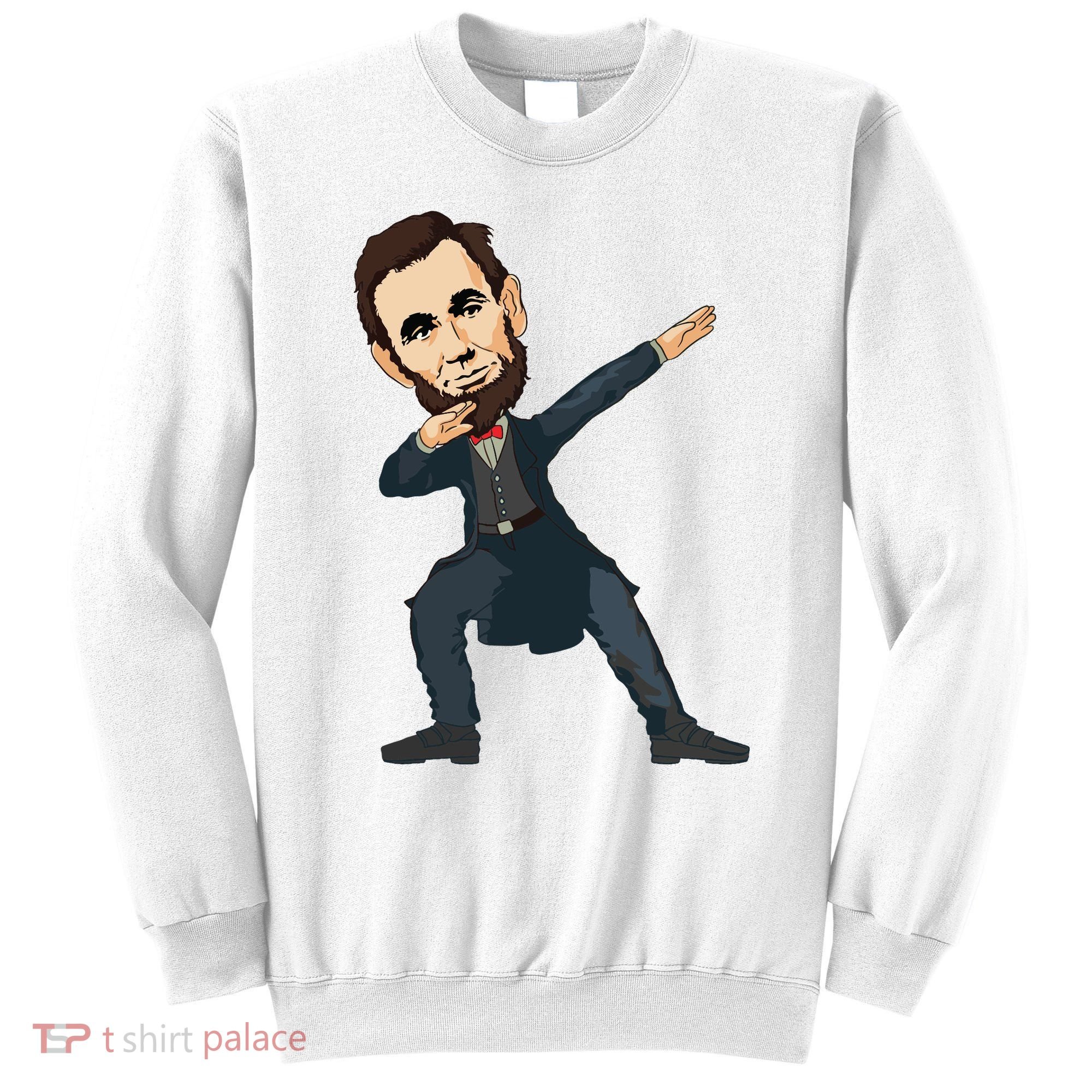 Abraham Abe Lincoln Dabbing Dab Dance 4th Of July Gift Sweatshirt