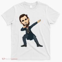 Abraham Abe Lincoln Dabbing Dab Dance 4th Of July Gift T-Shirt thumb 0