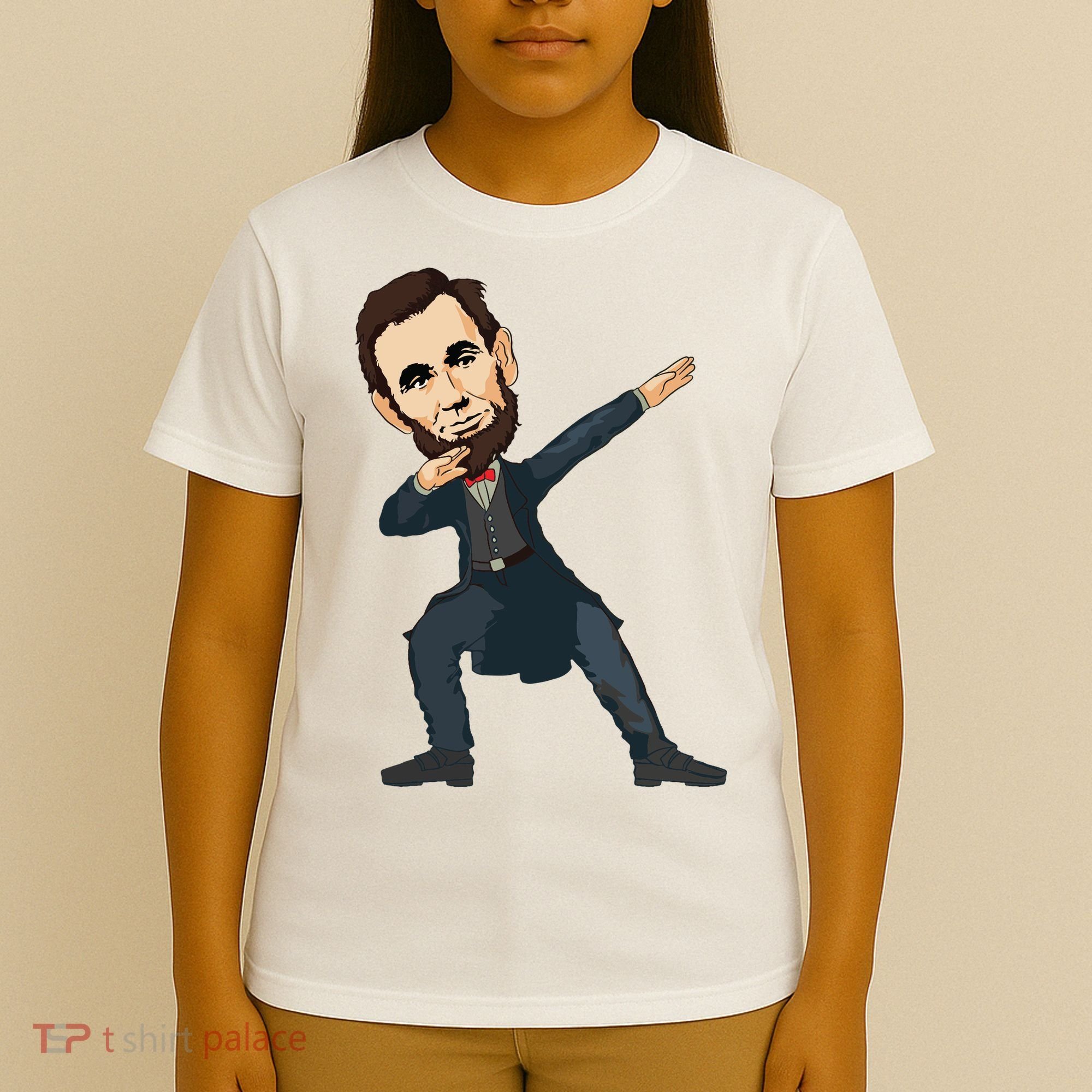 Abraham Abe Lincoln Dabbing Dab Dance 4th Of July Gift T-Shirt