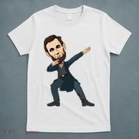 Abraham Abe Lincoln Dabbing Dab Dance 4th Of July Gift T-Shirt thumb 5
