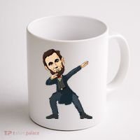 Abraham Abe Lincoln Dabbing Dab Dance 4th Of July Gift Coffee Mug thumb 1