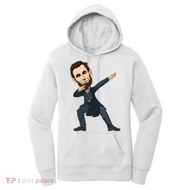 Abraham Abe Lincoln Dabbing Dab Dance 4th Of July Gift Women's Hoodie