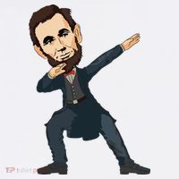 Abraham Abe Lincoln Dabbing Dab Dance 4th Of July Gift Women's Hoodie thumb 2