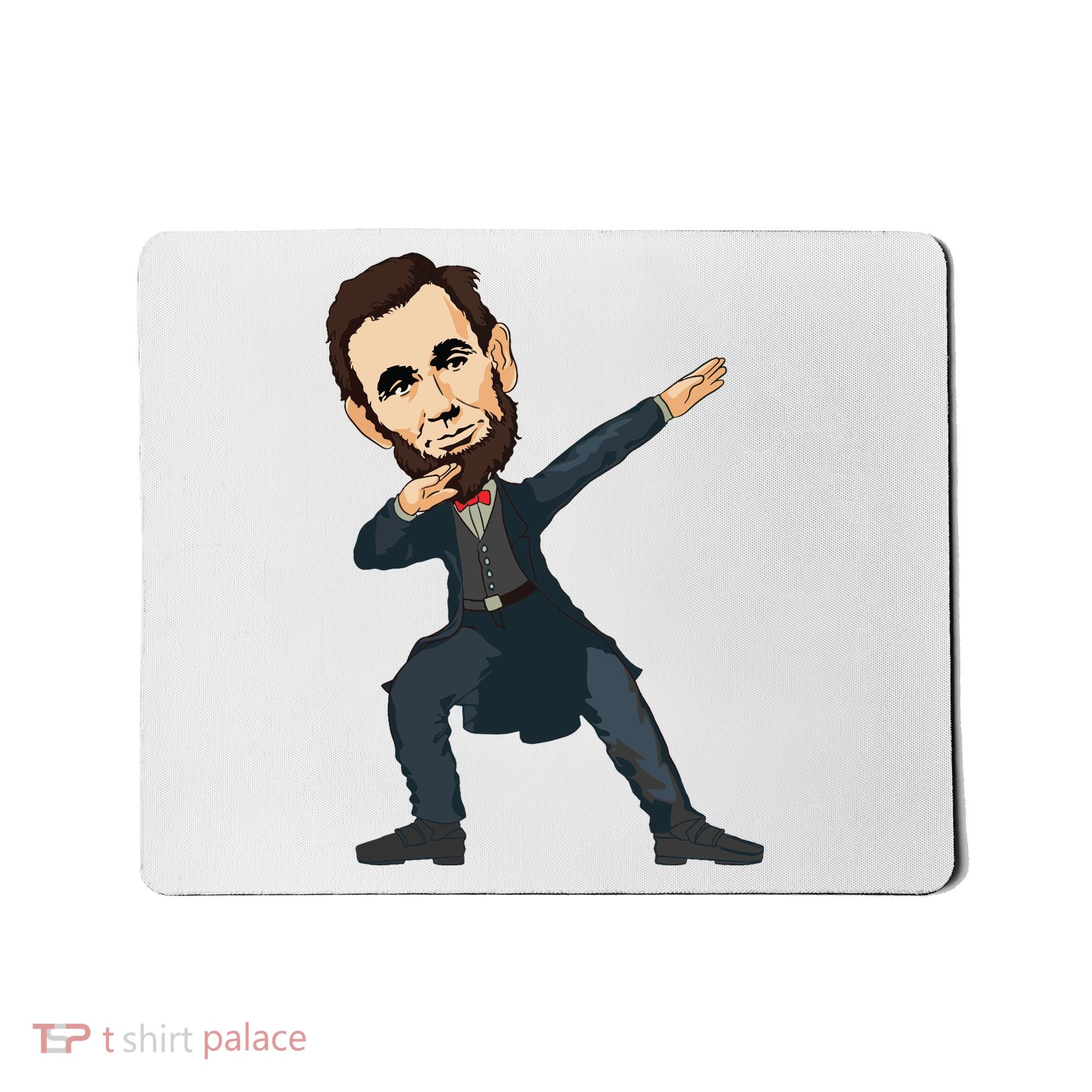 Abraham Abe Lincoln Dabbing Dab Dance 4th Of July Gift Mousepad