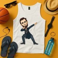 Abraham Abe Lincoln Dabbing Dab Dance 4th Of July Gift Tank Top thumb 4