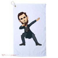 Abraham Abe Lincoln Dabbing Dab Dance 4th Of July Gift Golf Towel thumb 0